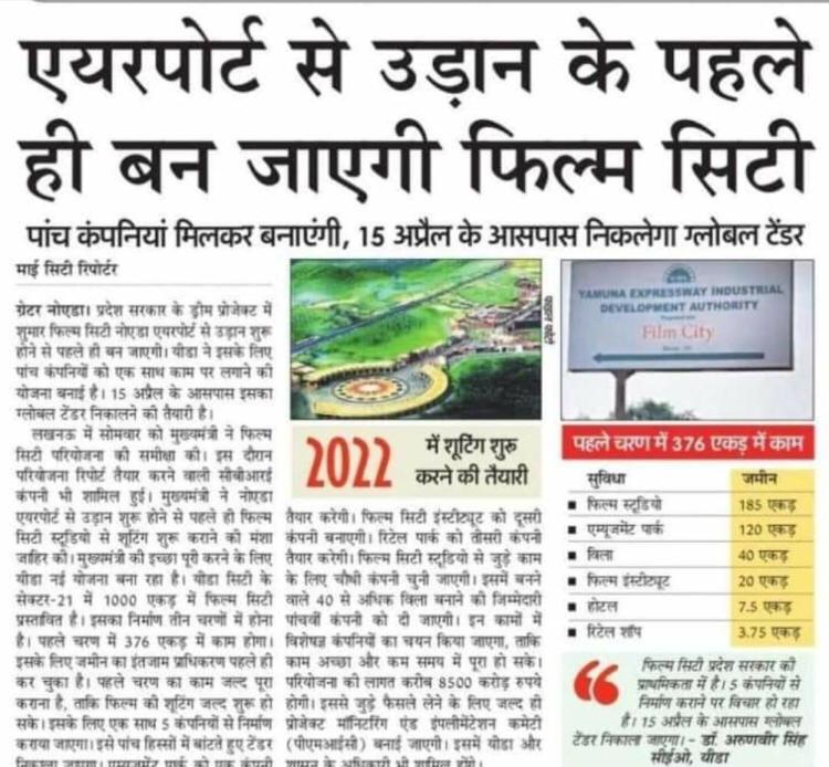 Plots near jewar airport