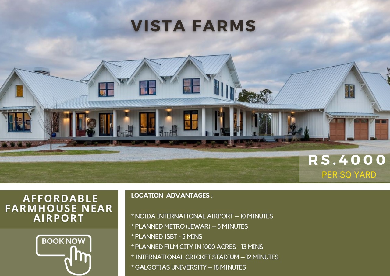 Vista Farms | Near Jewar International Airport