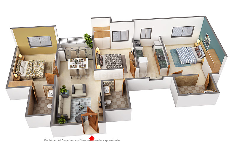 TVS Lighthouse - Radial Road - 3 BHK Apartments - Pallavaram