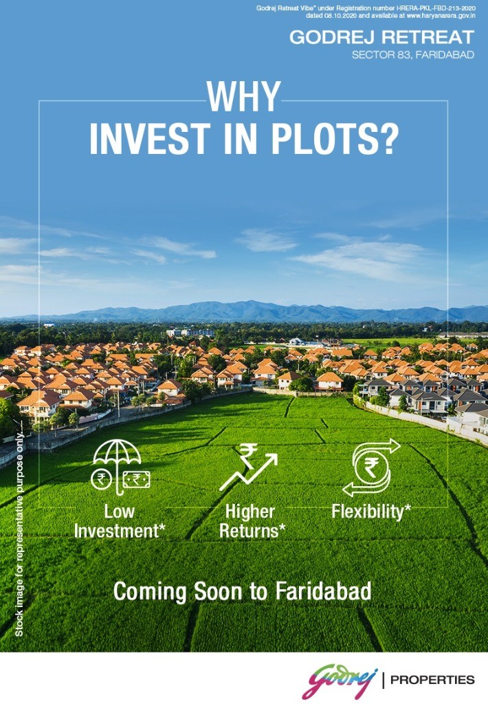 GODREJ RETREAT  |  Plot/Land for Sale in Godrej Retreat, Sector 83 