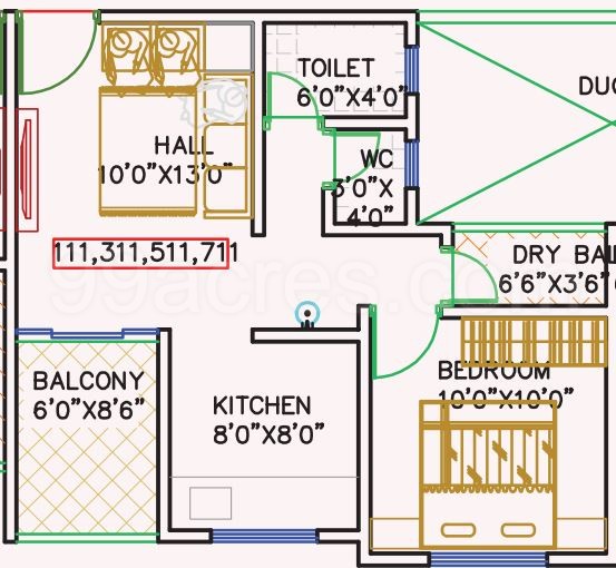 1BHK Residential Apartment Kalp Residency