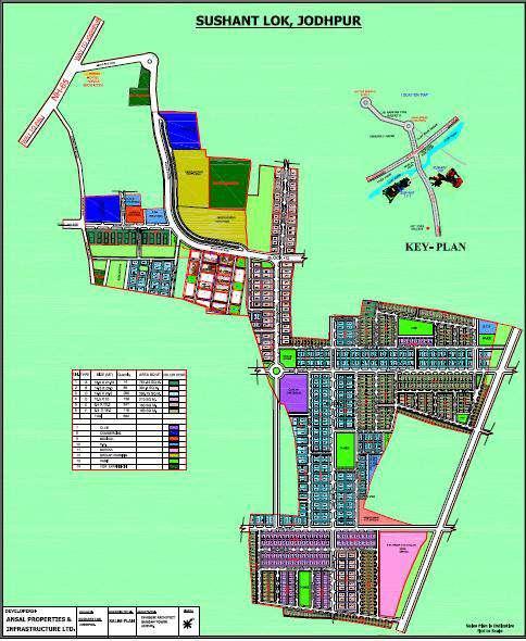 Residential Land for Sale in Ansal Sushant Lok, 