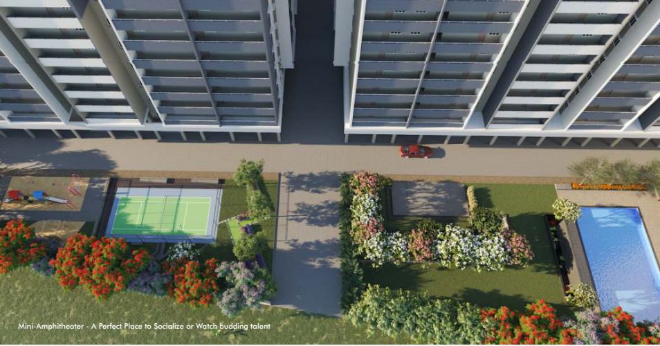 MVV and MK Park Aerial View 2BHK Residential Apart