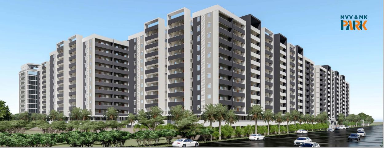 MVV and MK Park Aerial View 2BHK Residential Apart