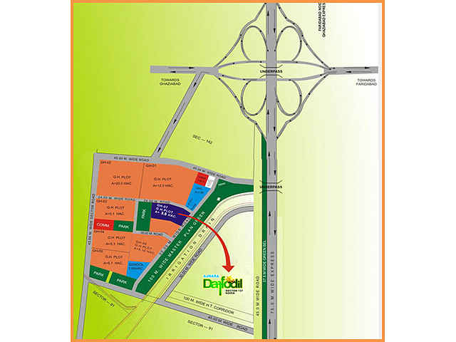 Ajnara Daffodil Available 1BHK 2BHK 3BHK