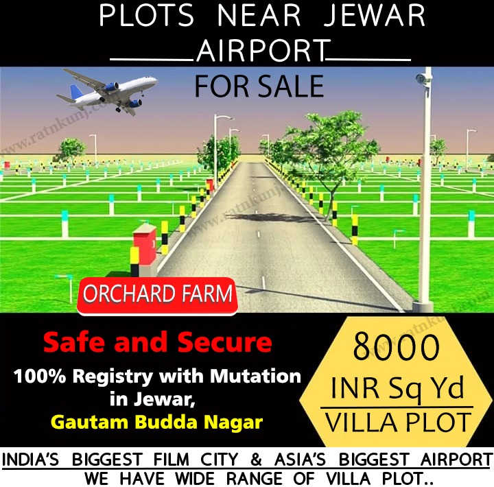 Orchid farm plots