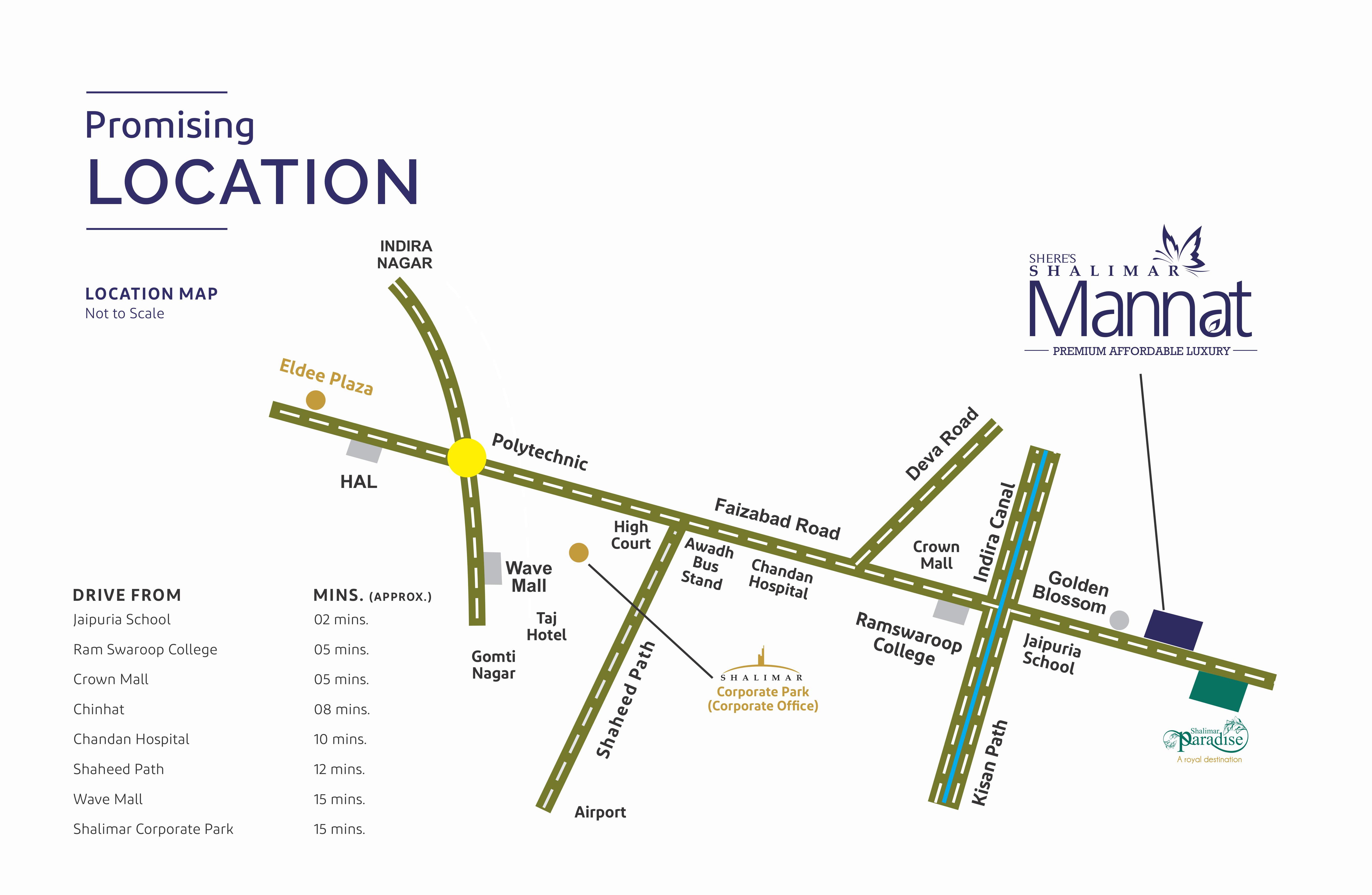 Shalimar Mannat 2 BHK Stady Flat for Sale