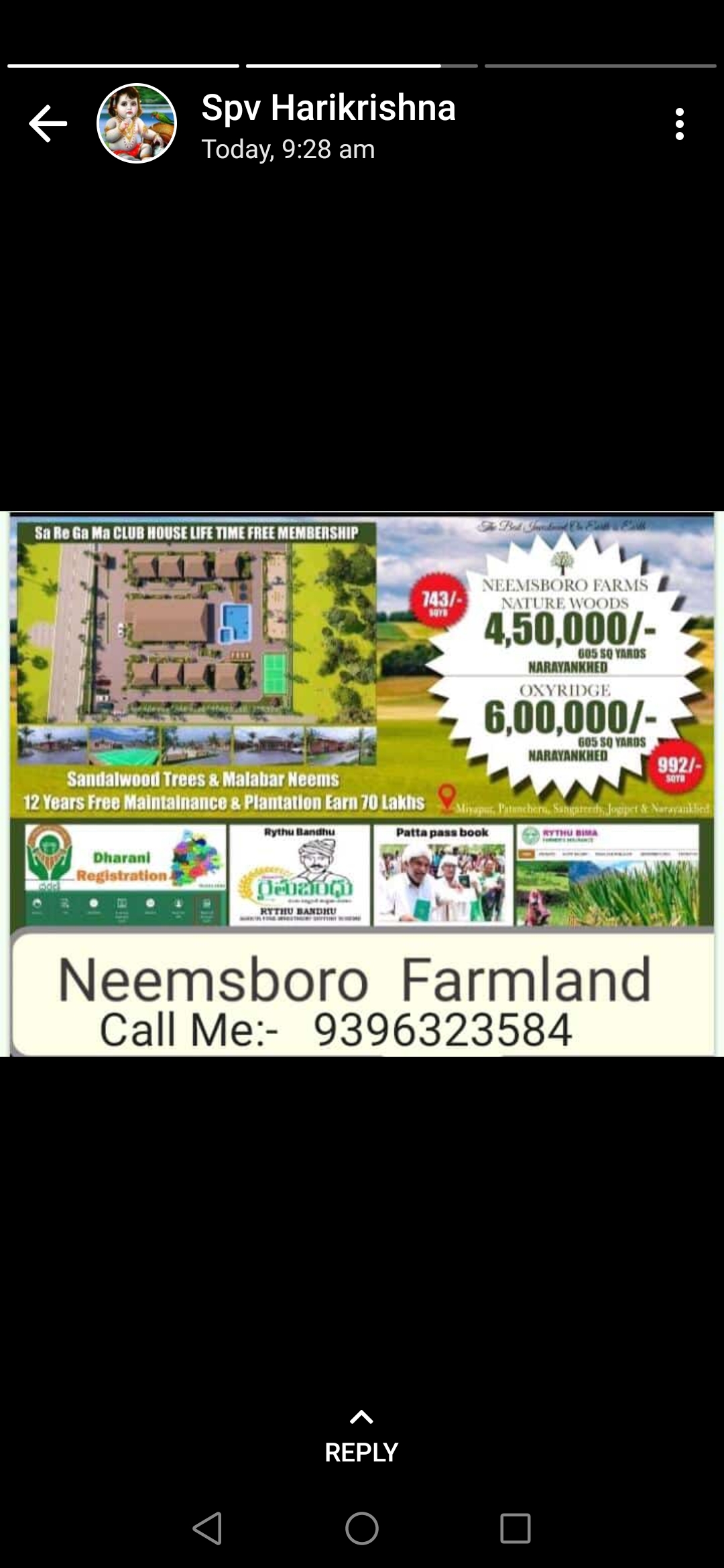Farmland for sale in Naturewoods, Miyapur