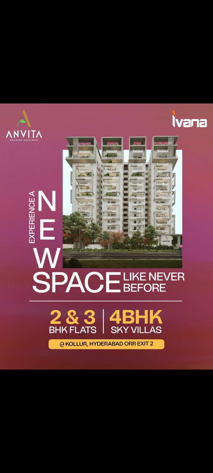 Anvitha Ivana Gated community luxury apartments and sky villas