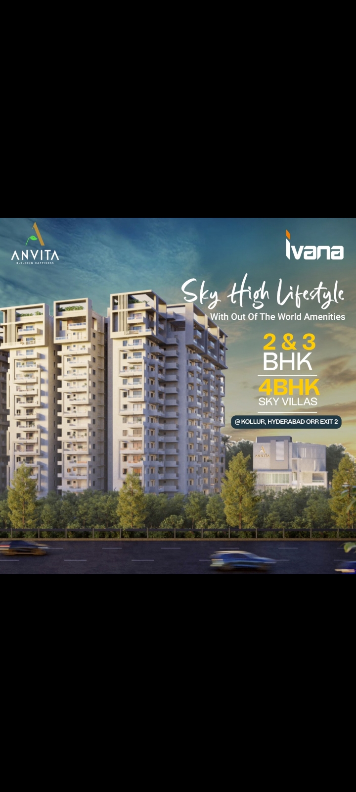 Anvitha Ivana Gated community luxury apartments and sky villas  