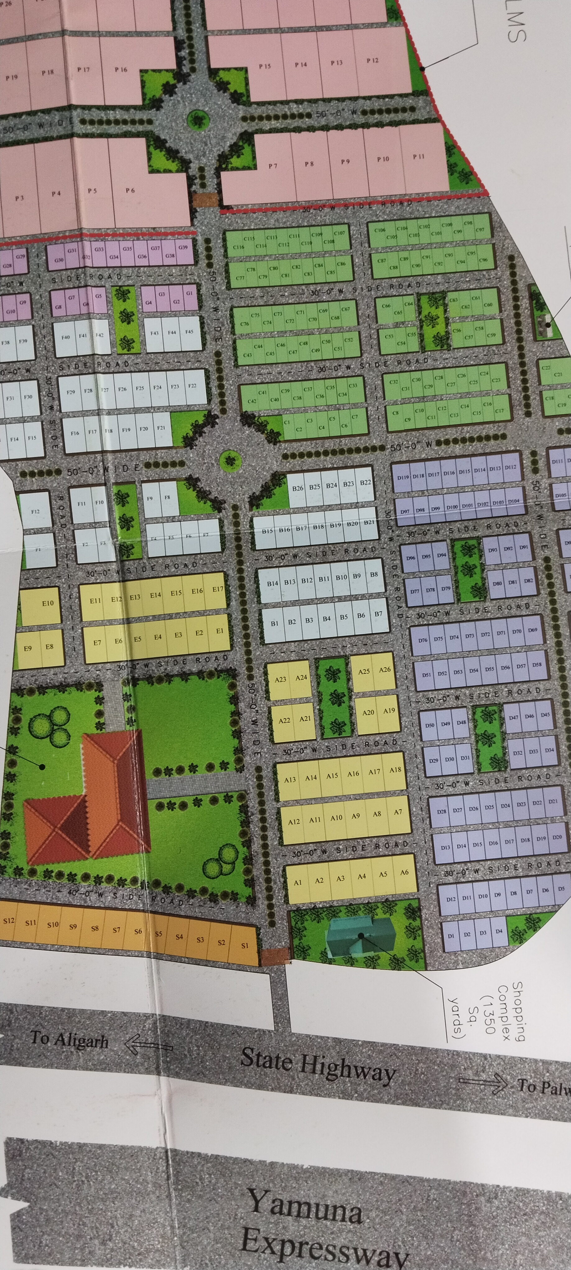Freehold property in Mount Attalia, Tappal, Aligarh