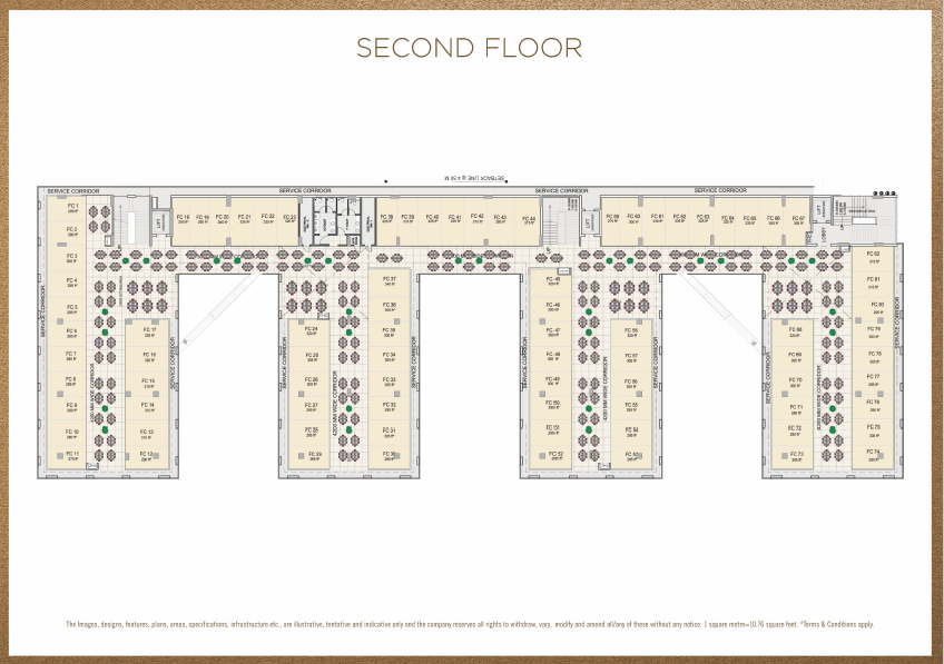Commercial Space/food court Space For Sale near jewar Airport, Yamuna Expressway