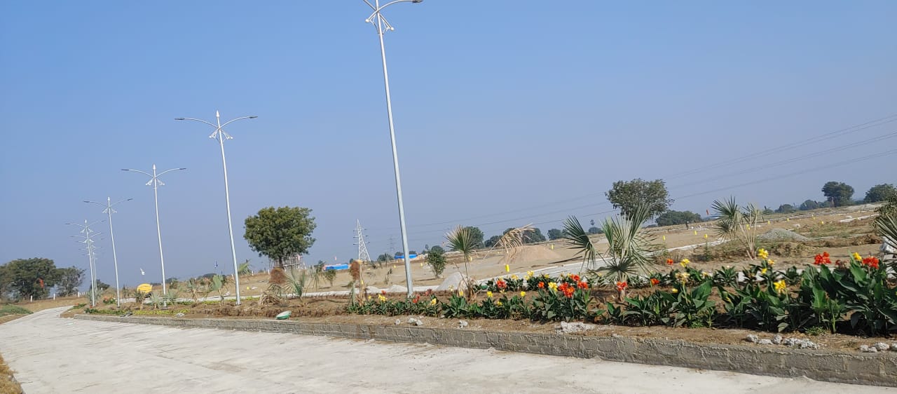 1200 Acres near Komkole Toll gate Gated Community open plots