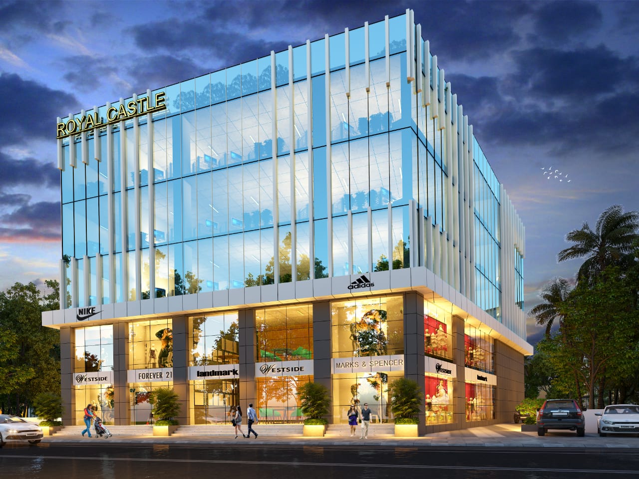 Commercial Shop For Sale in Royal Castle SD Road, Secunderabad