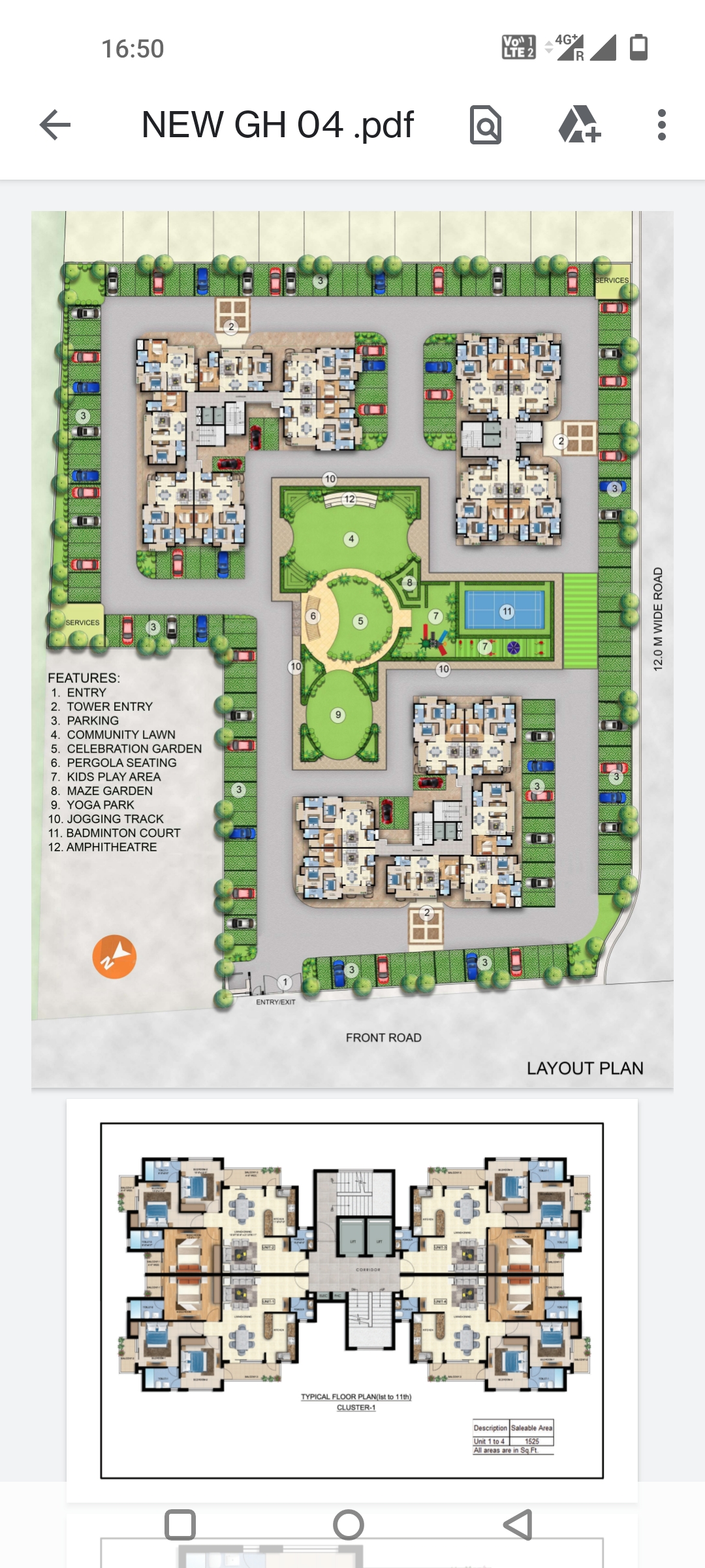 2 BHK Residential Flat For Sale In Oro City, Jankipuram , Lucknow