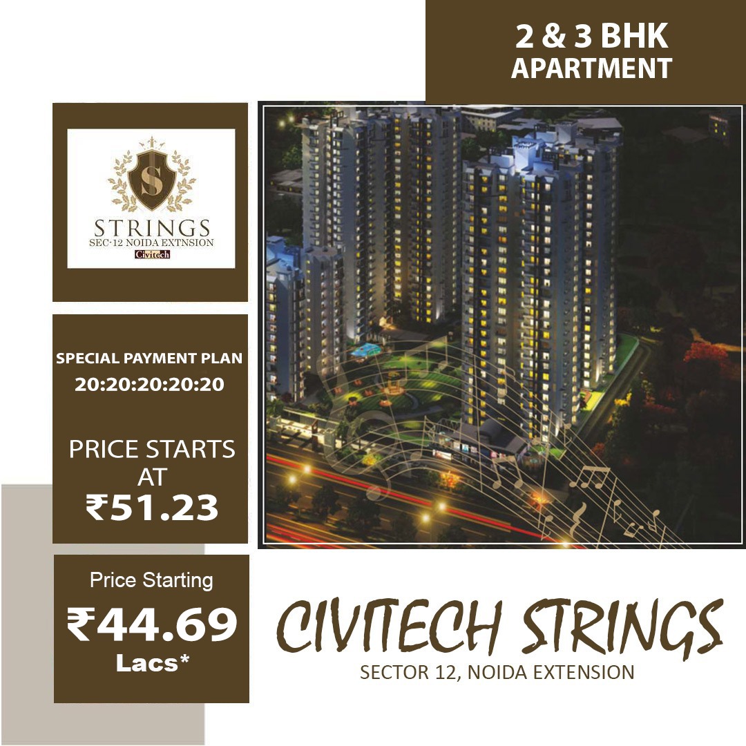 2BHK RESIDENTIAL APARTMENT FOR SALE AT SECTOR 12GREATER NOIDA