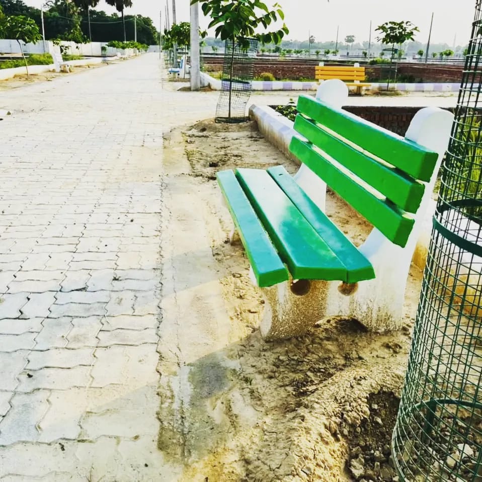 1000 sqft residential plot for sale in Lucknow Kanpur highway price 800rs per sqft