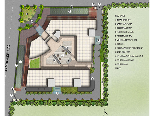 Commercial Shops available for sale in Bhutani City Center Noida exp