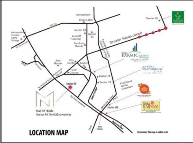 SKYMARK ONE Office Space for Sale in Sector 98 Noida Express Way
