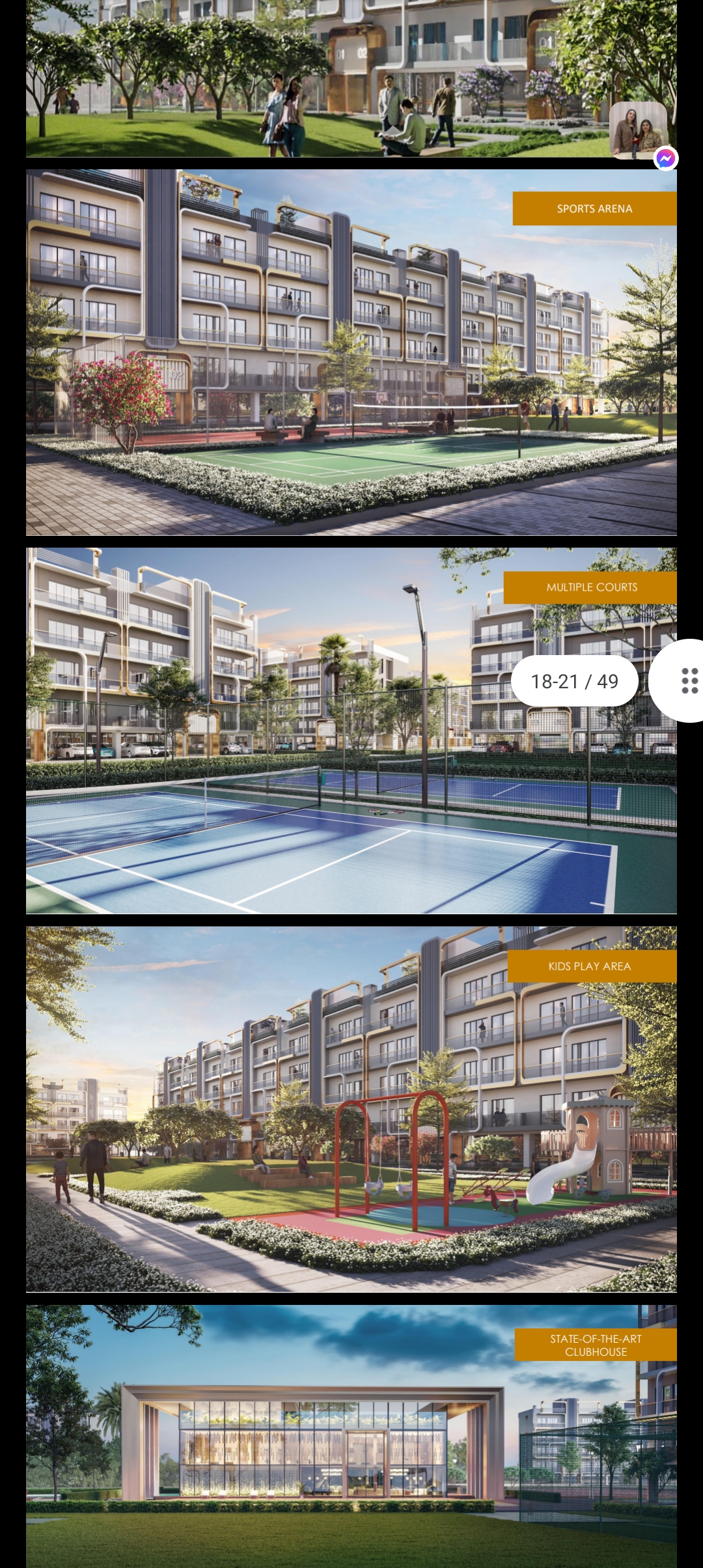 3 bhk with 3 toilets basement office space and terrace Garden For Sale in M3M 79, Gurgaon