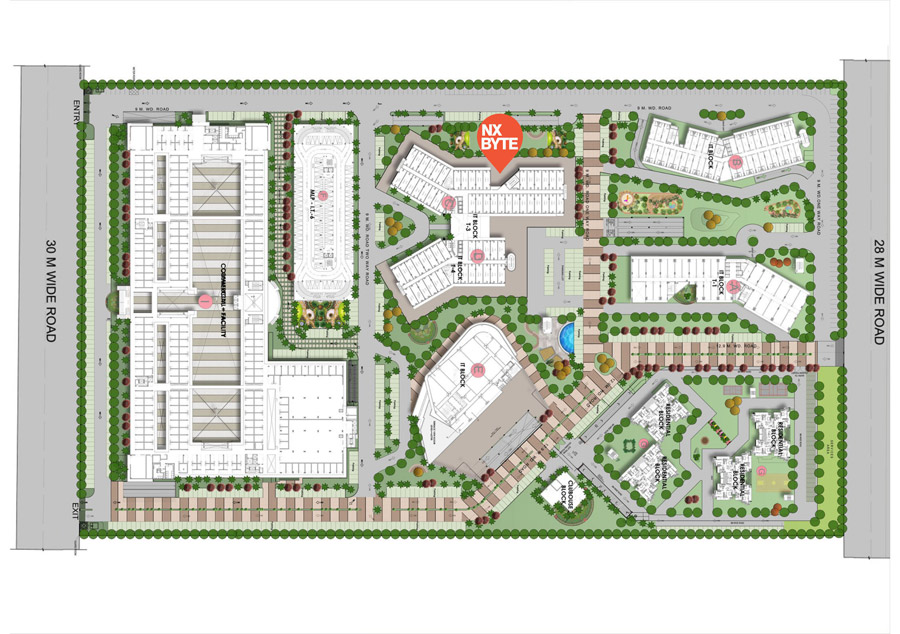 READY TO MOVE OFFICE SPACE IN IT ITES BUILDING AT NX ONE, NOIDA EXTENSION