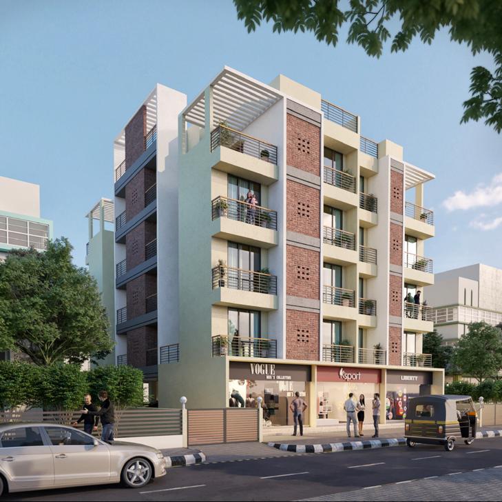 1 BHK PROPERTY FOR SALE IN KARANJADE ONLY 25 LAKHS