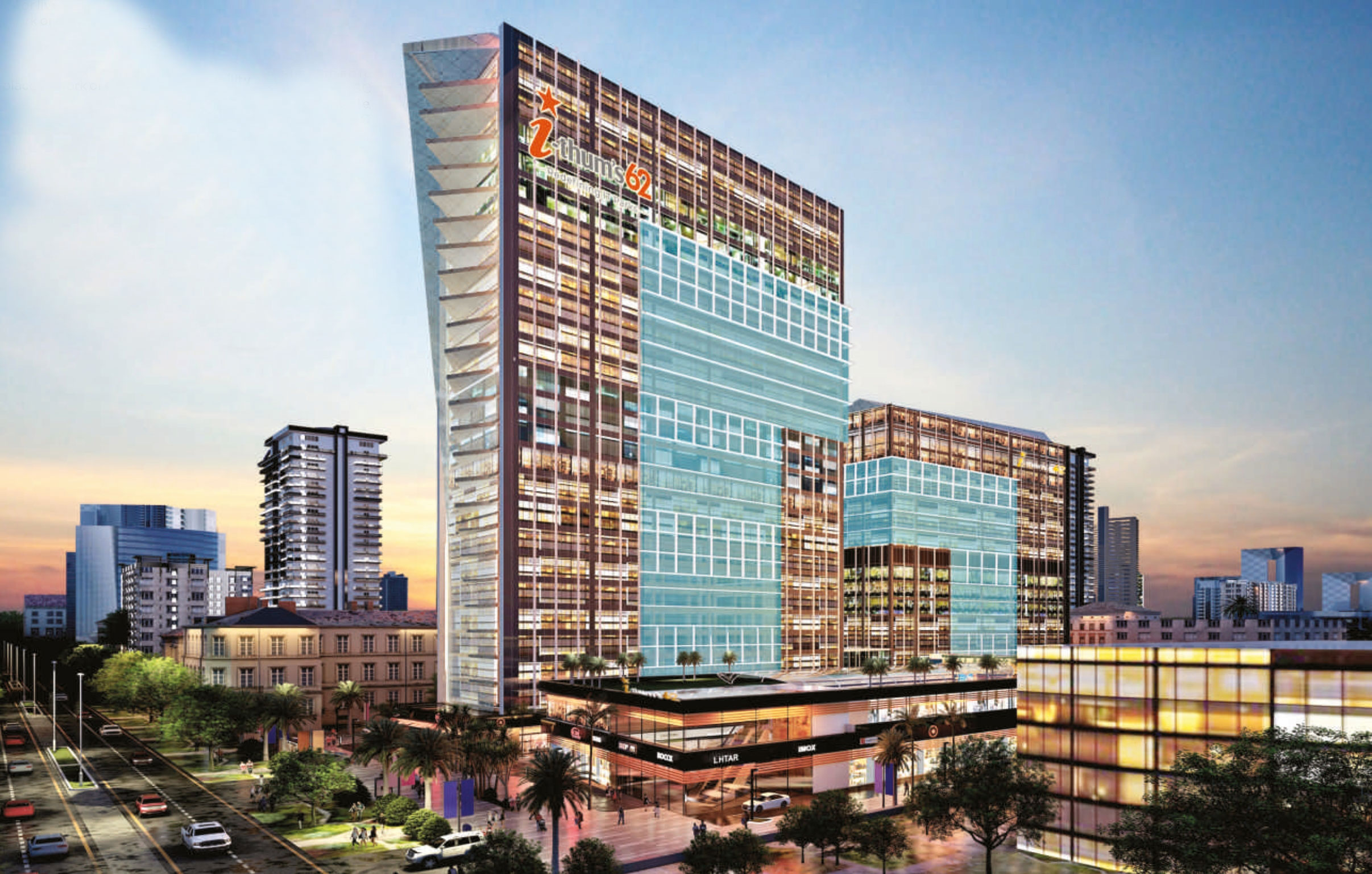 ITHUM COMMERCIAL MODERN OFFICE SPACE IN NOIDA SECTOR 62
