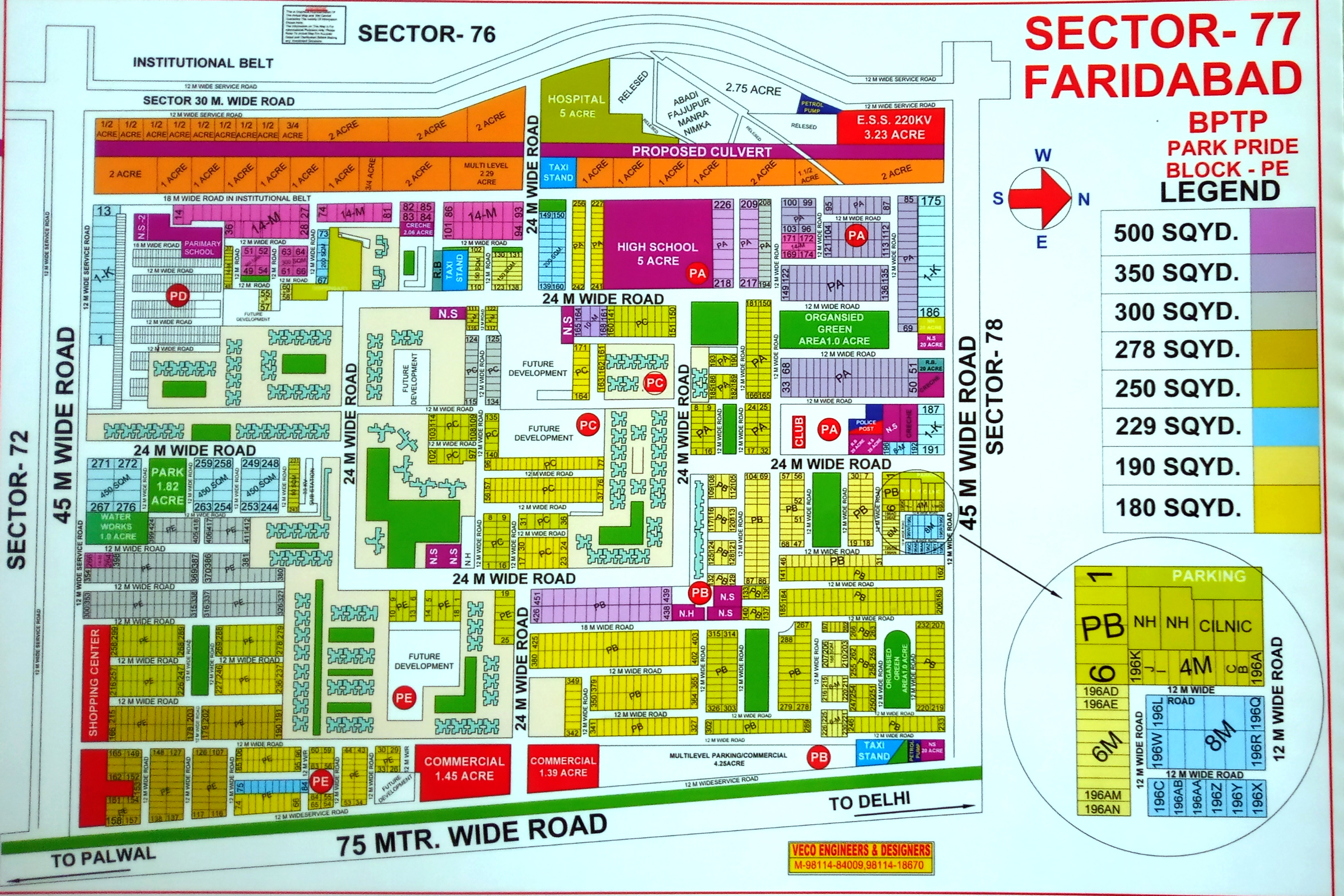 478 Sq yard Plot for sale in Faridabad