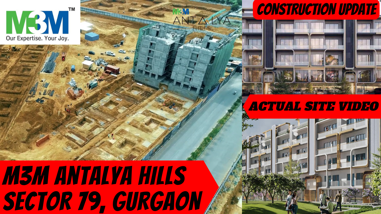 M3M Antalya Hills 2.5 or 3.5 BHK Sector 79 Gurgaon Call Now For Best Offer