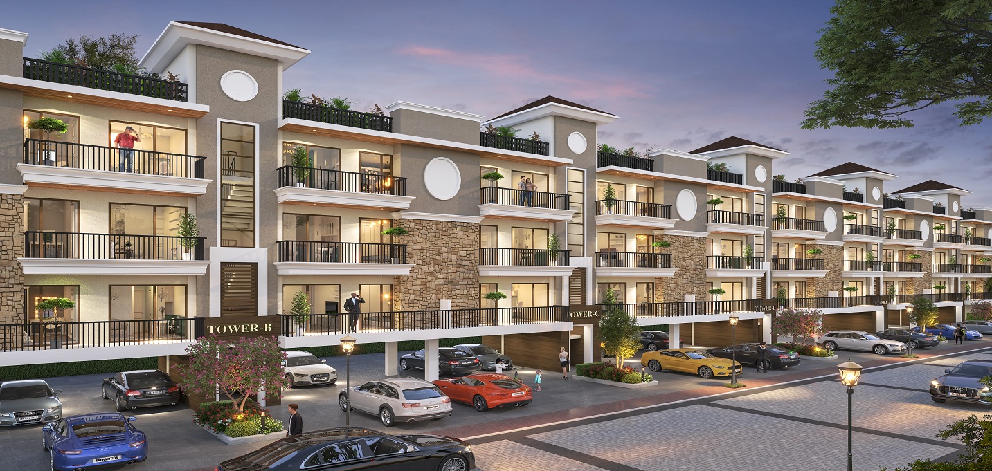 3BHK  FLAT  GURU HOMEZ Prisma City  SEC 123  MOHALI 