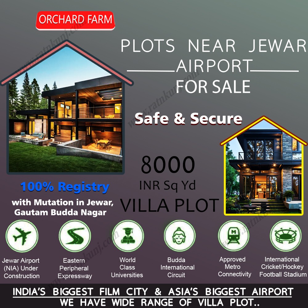 Orchard Farm, Farm House for sale Near Jewar Airport