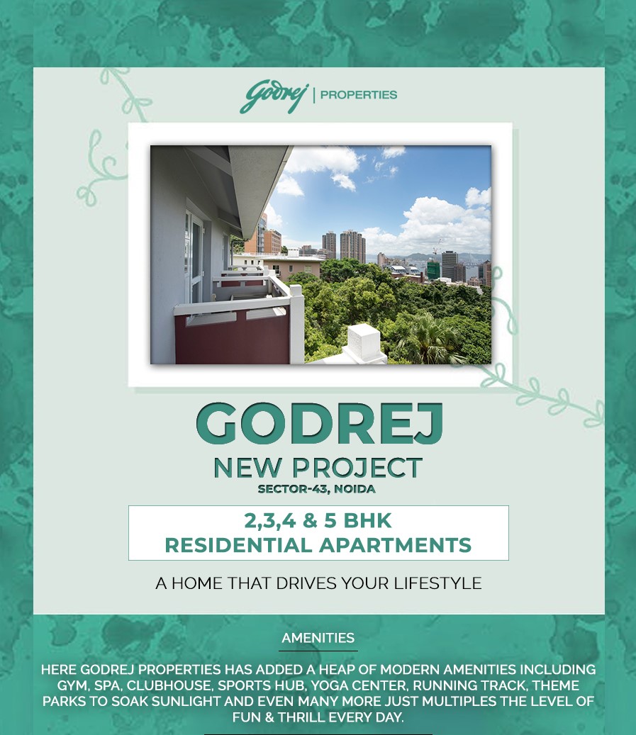 GODREJ WOODS--YOUR PRIVATE FOREST IN THE DOWNTOWN OF NOIDA