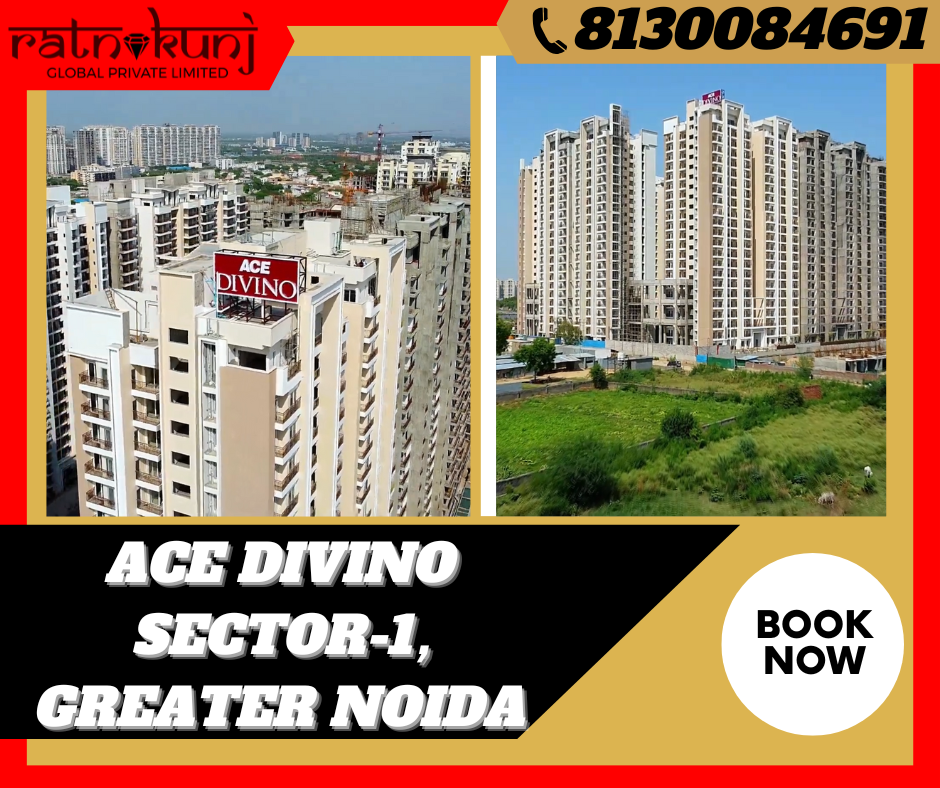 ACE Divino | Sector-1, Greater Noida West | ☎️8130084691