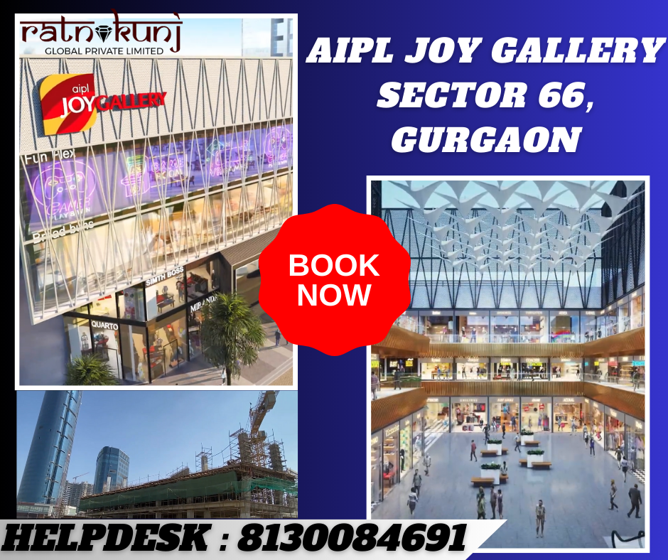 AIPL Joy Gallery | Sector 66, Gurgaon | ☎️8130084691