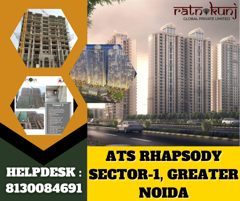 ATS Rhapsody | Sector-1, Greater Noida | ☎️8130084691