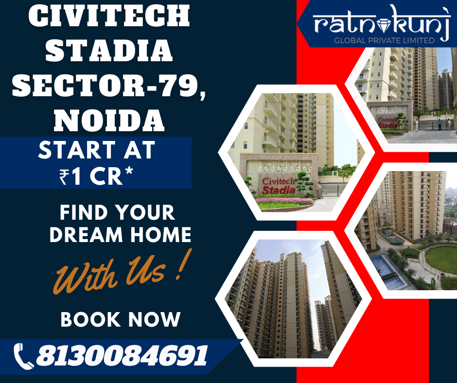 Civitech Stadia | Sector-79, Noida | ☎️8130084691