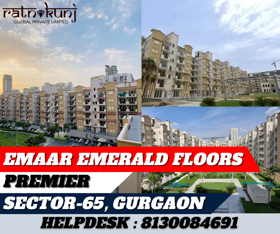Emaar MGF Emerald Floors Premier | Sector-65, Gurgaon | ☎️8130084691