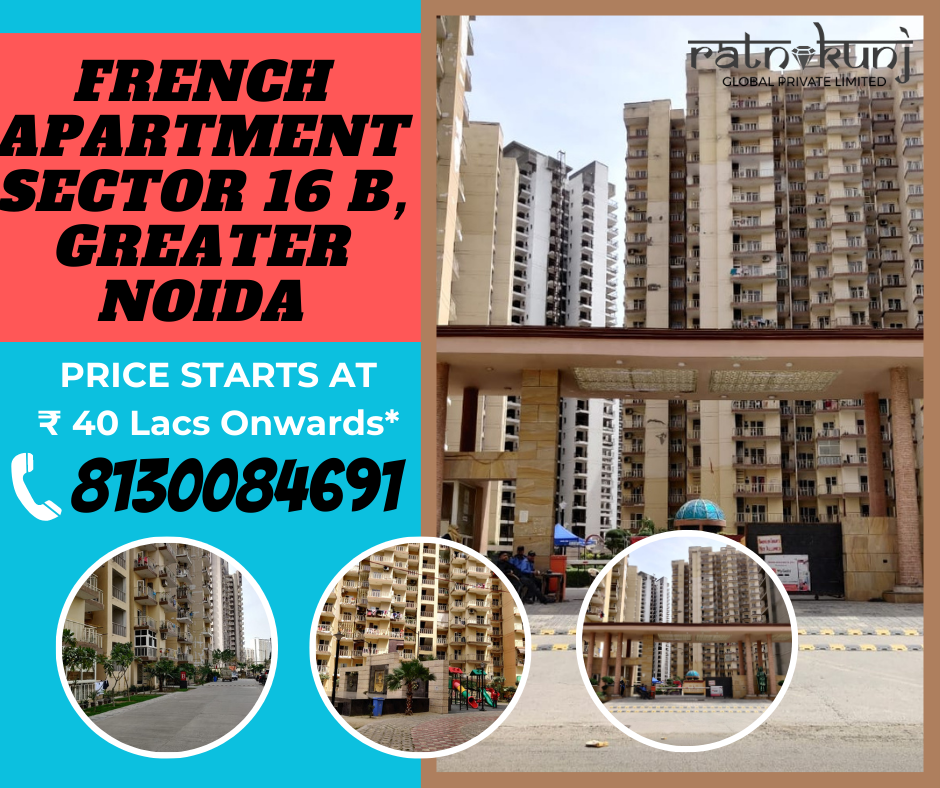 French Apartments | Sector-16B, Greater Noida | ☎️8130084691