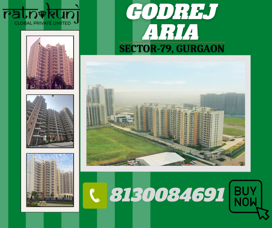 Godrej Aria | Sector-79, Gurgaon | ☎️8130084691