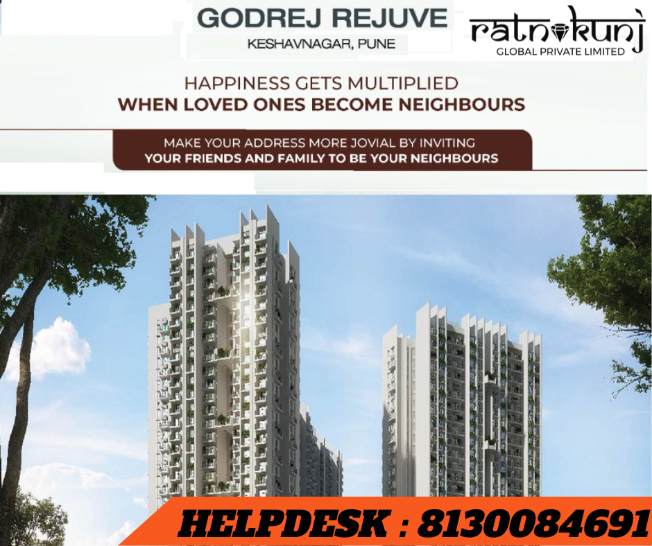 Godrej Rejuve | Keshav Nagar, Pune | ☎️8130084691