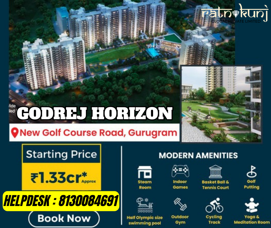 Godrej Horizon | Sector 79, Gurgaon | ☎️8130084691