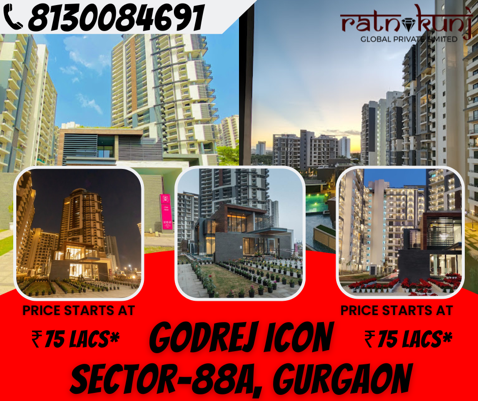  Godrej Icon | Sector-88A, Gurgaon | ☎️8130084691