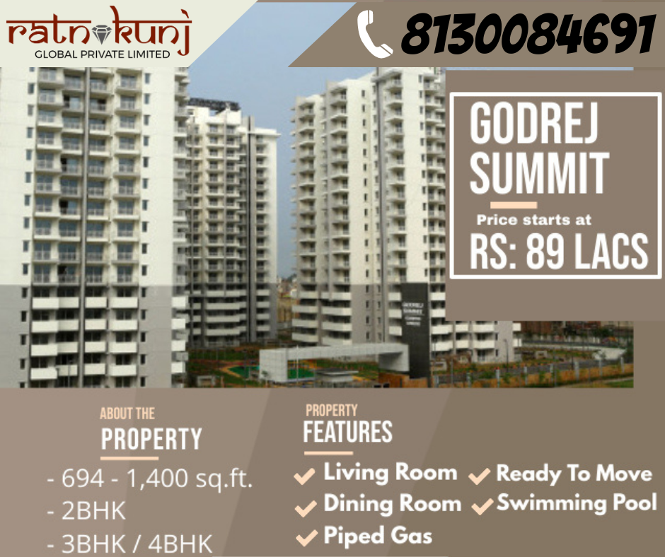 Godrej Summit | Sector 104, Gurgaon | ☎️8130084691