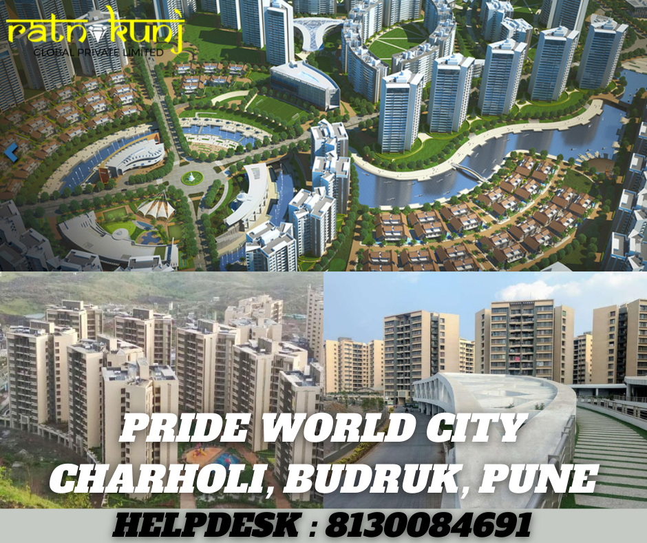 Pride World City | Charholi, Pune | ☎️8130084691