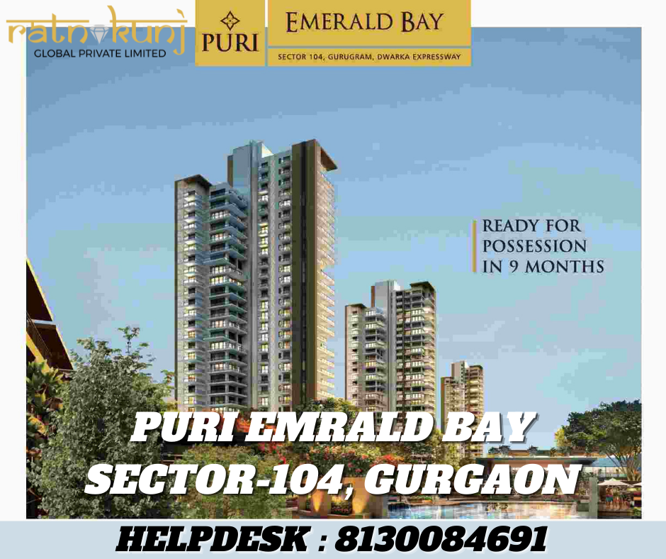 Puri Emerald Bay | Sector-104, Gurgaon | ☎️8130084691