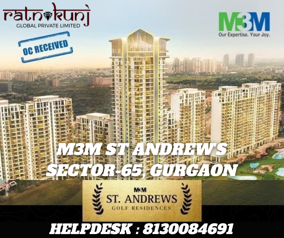 M3M St. Andrews | Sector-65, Gurgaon | ☎️8130084691