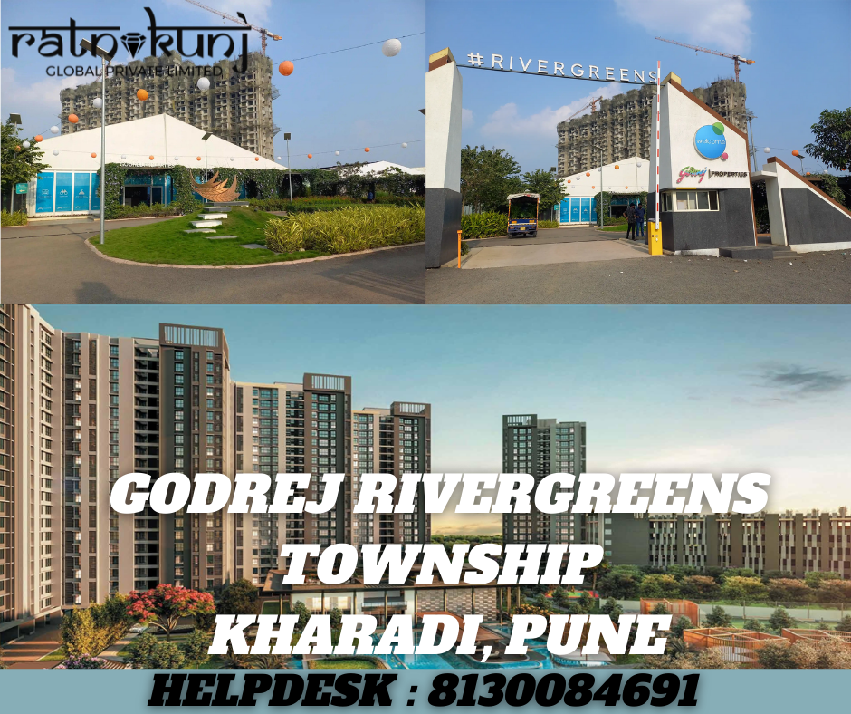 Godrej Rivergreens Township | Kharadi , Pune | ☎️8130084691