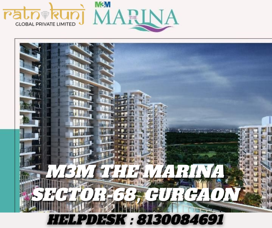 M3M The Marina | Sector-68, Gurgaon | ☎️8130084691