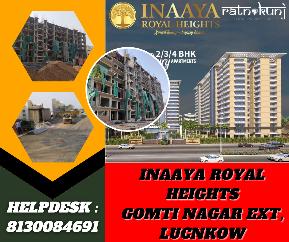Inaaya Royal Heights | Gomti Nagar Extension, Lucknow | ☎️8130084691