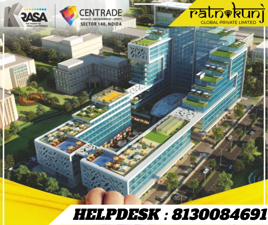 Krasa Centrade Business Park | Sector-140, Noida | ☎️8130084691